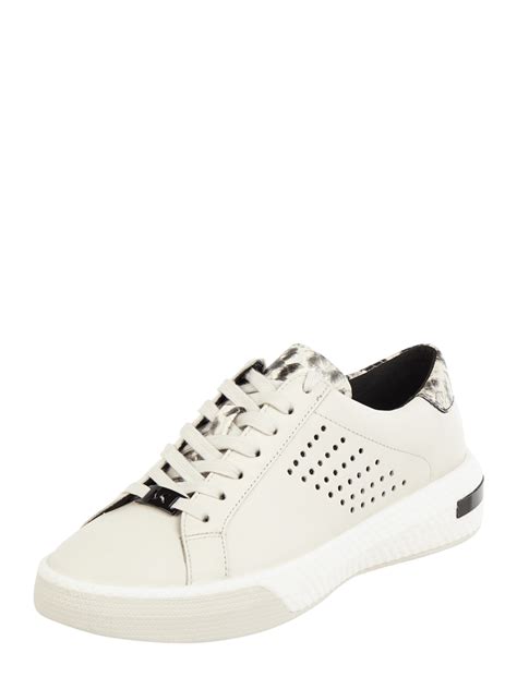 michael michael kors codie perforated leather sneaker|MICHAEL Michael Kors Codie Leather Sneakers .